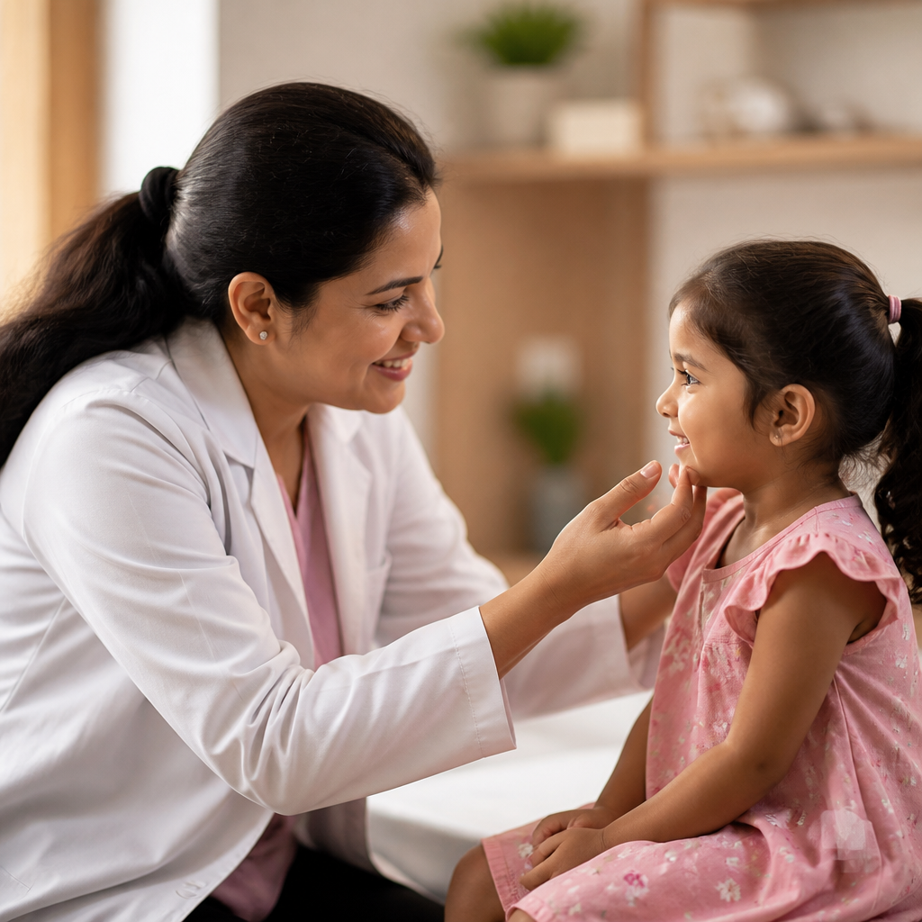 Paediatric skin specialist consultation